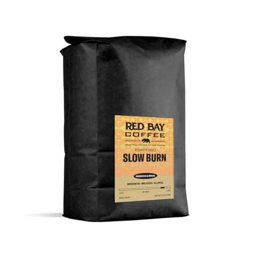 Red Bay Coffee Slow Burn Espresso Café en Grano 5 LB miniatura 1