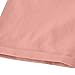 Sinzelimin Women's Cotton Linen Capri Pants Fashion Solid Color Drawstring Elastic Waist Cropped Sweatpants Wide Leg Shorts Pink X-Large