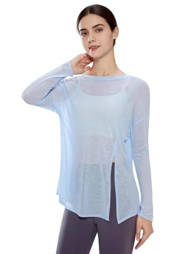 Image of Venzina Women's Plus Size Sheer Sleeveless Tank Top | Thin & Airy Fabric with Adjustable Side Drawcord | Breathable Quick-Dry Yoga Top for Summer Workout & Casual Wear