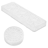 Mipcase 2 Pièces Humidify Box Rond Compact pour Cigares Accessoires Humidificateurs Porta...