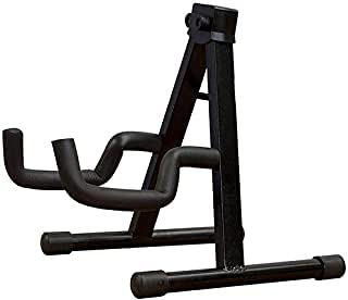 SK Musical, Dolphin Guitar Stand - Adjustable Foldable Guitar Stand A-Frame Style Guitar Stand Black For Acoustic Electric Guitars
