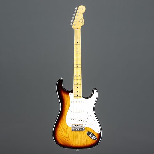 Fender ’55 Stratocaster JRN Closet Classic MN 2-Color Sunburst #129370 – Guitare Électrique - Les Beatles, Paul McCartney, John Lennon, RIngo Starr, George Harrison Fender '55 Stratocaster JRN Closet Classic MN 2-Color Sunburst #129370 - Guitare Électrique – Image 3
