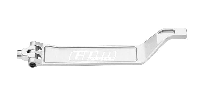 Aluminum 7075 Alloy Alloy Battery Hold-Down Post for Traxxas 1:16 Mini Maxx 4WD 107154-1 / Mini XRT VXL-3S 108076-1 Monster Truck Upgrades - Silver