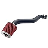 3' Cold Air Intake Kit with Filter Replacement 1998-2002 fit for Honda Accord 2.3L 1997-2001 Prelude 2.2L (Black&Red)