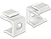 Produktbild DeLOCK Keystone Abdeckung mit 8 mm Durchführung Keystone-Modul, weiß, für