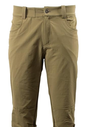 Pnuma Outdoors Pathfinder Pant, Dark Tan, 4-Way Stretch, Moisture-Wicking, 4-Pocket Design, YKK Zippers (PA-PT-DT)3