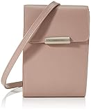 Material : Leder Mandarina Duck Damen Hera 3.0 Portafoglio Geldbeutel, Pink (Stucco), 19x10x2 Centimeters (W x H x L)