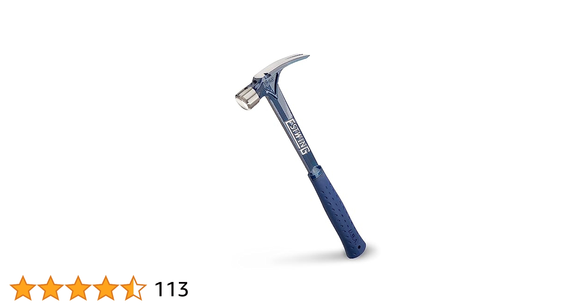 ハンマー　ブルーハンマー　15ポンド　プラグ済 Amazon.co.jp: Estwing E6/15S 15オンス ビニールグリップ