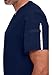Dickies EDS Essentials Men Scrubs Top Tuckable V-Neck DK635, L, Navy