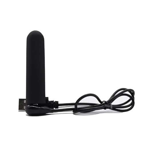 BeHorny Bullet Vibrator 10 Modes Mega Power Rechargeable Vibe Sex Toy, Black