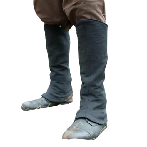 Guêtres de chevalier ajustables pour cacher des chaussures modernes