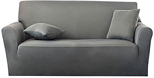 ZZDXW Cubre Sofa Funda De Sofá 3/2/4/1 Plazas 180 Ajustable Elastica Fundas Sofas 3 Y 2 Plazas Ajustables Baratas Rojo/Negro/Gris/Beige Patrón...
