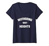 Photo Gallery donna wuthering heights di emily bronte - booklover maglietta con collo a v Photo Gallery donna wuthering heights di emily bronte - booklover maglietta con collo a v
