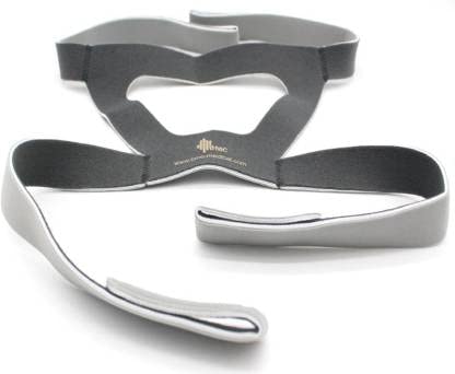 Medibles BMC CPAP Headgear Strap Replace Part for Nasal Mask Full Face Mask Accessories Supplies MB006(Pack of 1, Grey)