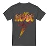 ACDC Fire Bolt Unisex T Shirt, Black, X-Large #2