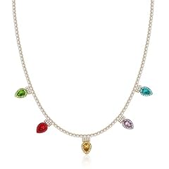 Colorful Christmas necklace