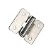 304 Stainless Steel Damping Hinge Stop 180 Degrees Opening Torque Industrial Equipment 1Pcs(48x40mm)
