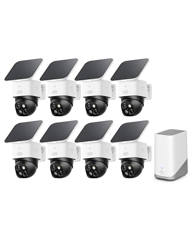 防犯カメラ Eufy Base S380+Security SoloCam S340 Amazon.com : eufy Security SoloCam S340 8-Cam Kit (HomeBase S380