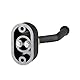 Gravity GS 08 WMB - Wandhalter für Gitarren, Universell, schwarz