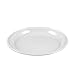 Dart 9" Round White Plastic Plate - 500 per case