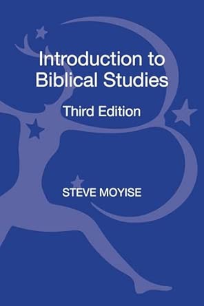 Introduction to Biblical Studies 3rd Revised edition Introduction to Biblical Studies 3rd Revised edition book cover