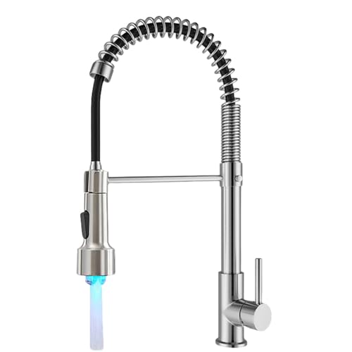 Mitigeur d'eau chaude et froide avec ressort rétractable agile