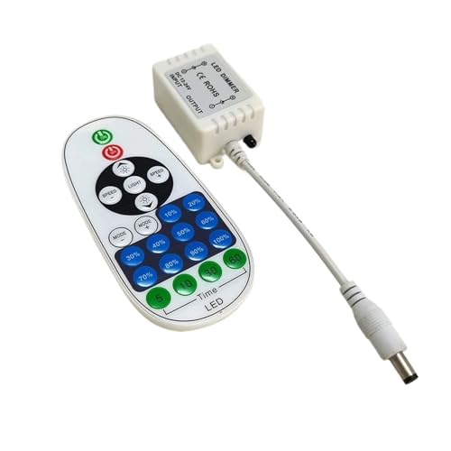 23-key LED single color dimmer controller remote control timer switch dimmer DC 12V 24V 6A for 5050 2835 light strip