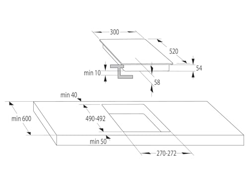 Gorenje Gi3201bc Intégré 30 Cm Plaque Avec Zone À Induction 2 Zone - vue 9