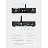 S.M.S.L D12 Audio DAC Mini HiFi Audio Decoder DAC Input USB/Coaxial/Optical Output RCA/Headphone Amplifier DSD512 32-bit 768KHZ for PS5 Switch Support MQA (Black)