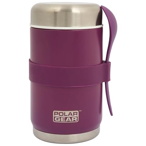 520ml Insulated Food Flask with Spoon Cover