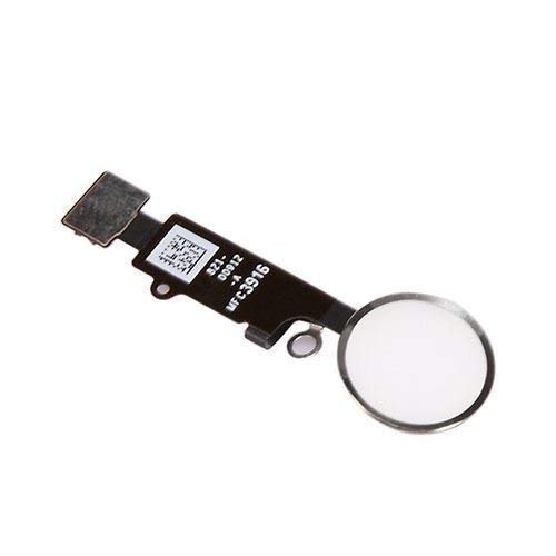 Home Button Touch id Replacement for iPhone 7 and iPhone 7 Plus Homebutton Touch Button (Silver)