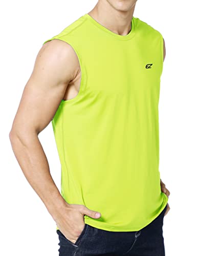 Image of EZRUN Men's Workout Sleeveless Shirts Quick Dry Muscle Swim Shirt Gym Fitness Running Beach Tank Tops