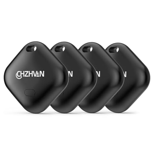 CHZHVAN Air Tracker Finder Tag Localizzatore Compatibile con Apple Dov'è (solo iOS), Batteria Sostituibile, Resistente all'acqua, Cercatore di Bluetooth per Borse, Bagagli, Animali Domestici e Zaini