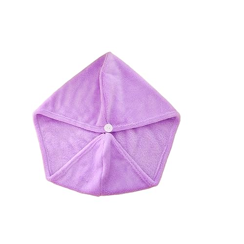 Balacoo Toalha De Cabelo Toalha De Secagem Rápida Para Cabelo Lã Coral Toalha Seca De Cabelo Toalha