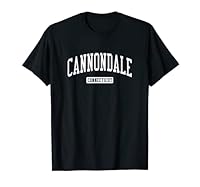 コネチカット州キャノンデールCTビンテージアスレチックスポーツデザイン。 Tシャツ
