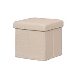 【Pratique et Efficace】conception pliable s'assemblant en 164 secondes sans outils (sans effort, même pour les personnes ayant une force limitée), facile à transporter lors de déménagements ou de voyages. Ce tabouret pliant/banquette de rangement polyvalent simplifie la vie quotidienne