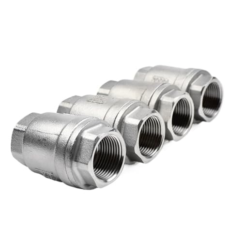 Clapet anti-retour inox SS304 de haute précision à levage vertical 1/2" BSPT
