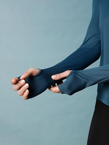 Image of PUMP'D Women's Jacket | Slim Fit | Thumb Hole Open Sleeve | With zipper | Perfect for workout