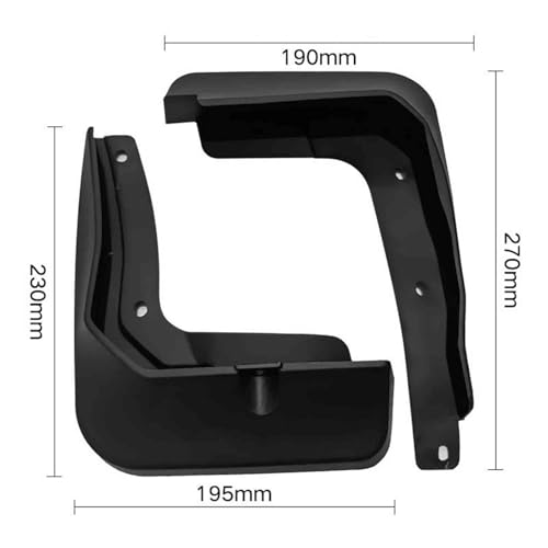Protección para automóviles Hyundai Sonata contra salpicaduras 5