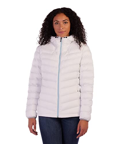 Image of Spyder Women's Peak Hoodie Insulator Jacket, White, L