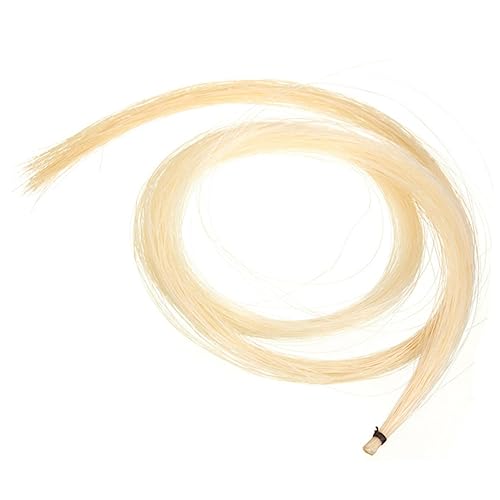 YARNOW Professional Horse Tail Hair for Violin Bow Repair Premium Bow Hair Replacement for Violin for Musicians Portable Easy to Use