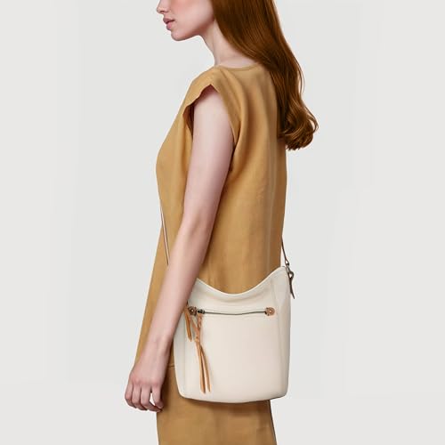 Image of The Sak Ashland Crossbody Purse - Women's Leather Handbag For Everyday & Travel - Cross Body With Adjustable Shoulder Strap