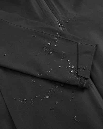 Image of Nobero Men's RainBloc Waterproof Jacket | Windproof Hooded Rain Jacket