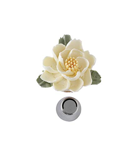 Decora, 0263611 Cornetto Estrellado Pétalo Grande, Cornetto de Acero sin Soldaduras, para Usar sin Adaptador, Empaquetado Individualmente en Blíster.