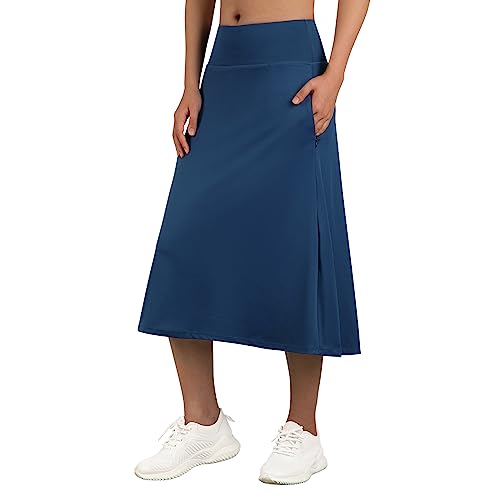Image of ANIVIVO Skirted Legging for Women, Yoga Legging with Skirts &Women Tennis Leggings Clothes Pockets