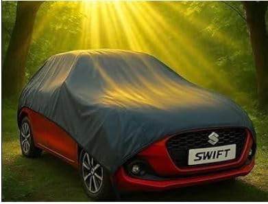 Image of Waterproof Half Car Body Cover - All-Weather Waterproof Half car Cover - Protects roof and Upper Sides from rain, Sun, dust.