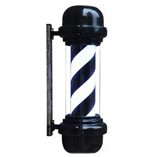 AAOTE Lampeggiante Barber Pole LED, LED Barber Pole Simbolo Attraente Strisce Rotanti Lampada A Sospensione A Parete Parrucchiere Shop Sign/a/70Cm