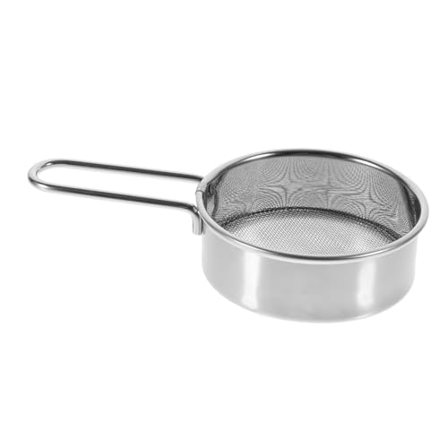 NAMOARLY Harina Manual Capa Tamizador De Azúcar Polvo Herramienta De Tamizado Para Cocina Para Hornear y Preparar Postres Diseño Práctico