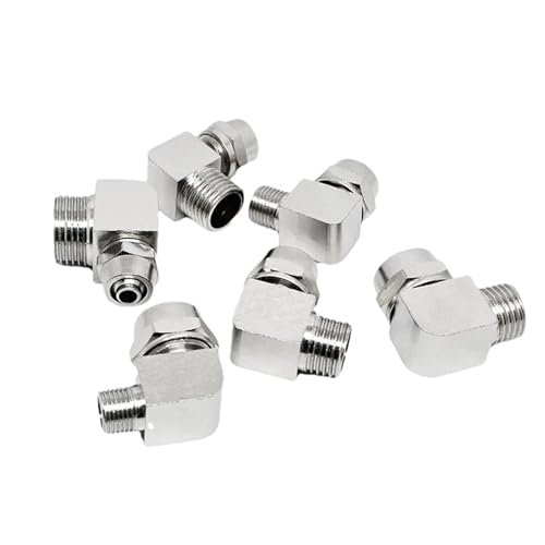 Raccord rapide pour trachée pneumatique PC avec filetage PT 1/8 à 1/2 - 3