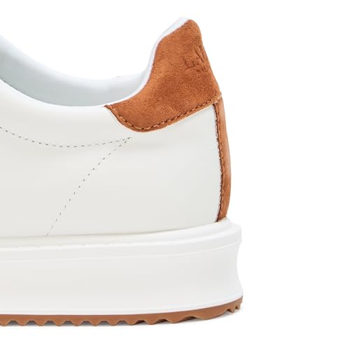 Lauren Ralph Lauren Women's Ainsley Two-Tone Leather & Suede Sneaker4